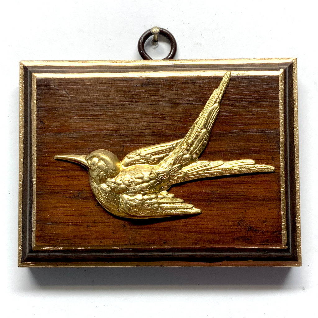 Mahogany Frame with Swallow (3.75” wide)