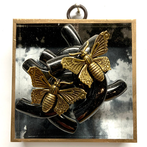 Acrylic Frame with Butterflies / Slight Imperfections (3