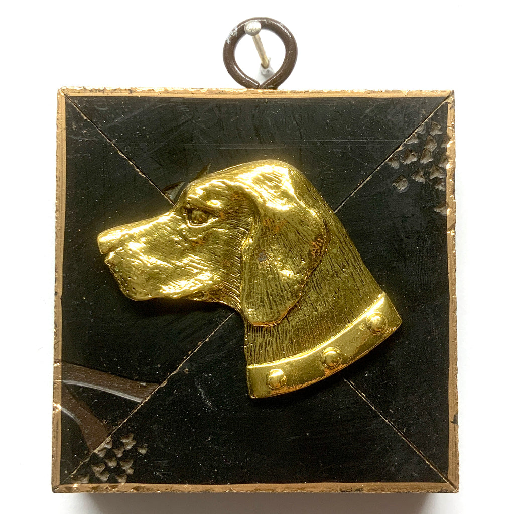 Coromandel Frame with Stately Dog (3.25
