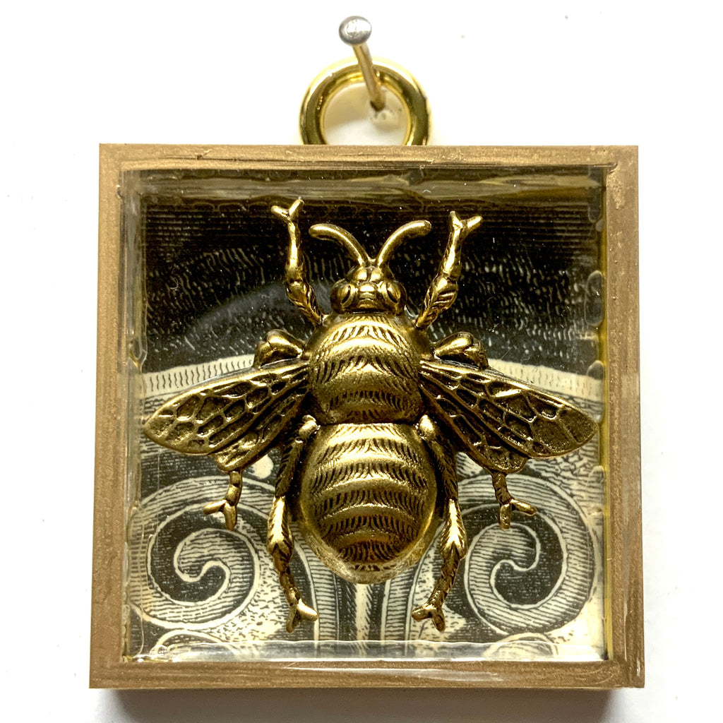 Acrylic Frame with Grande Bee / Slight Imperfections (2