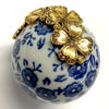 Ceramic Ball Frame with Clovers (2.5