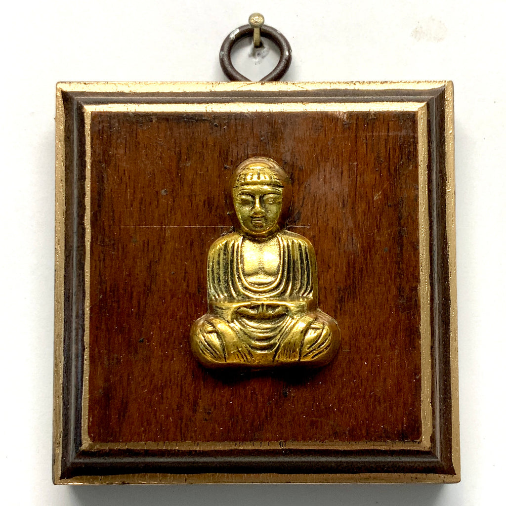 Mahogany Frame with Buddha (3” wide)
