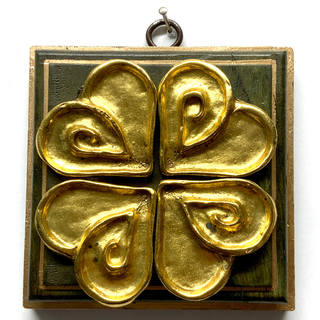 Painted Frame with Hearts (4