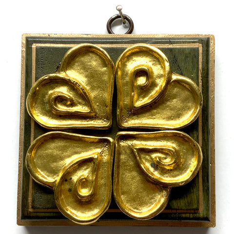Painted Frame with Hearts (4