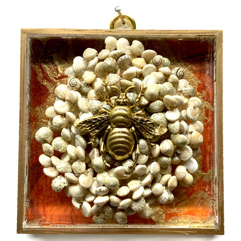 Acrylic Frame with Grande Bee on Necklace / Slight Imperfections (3