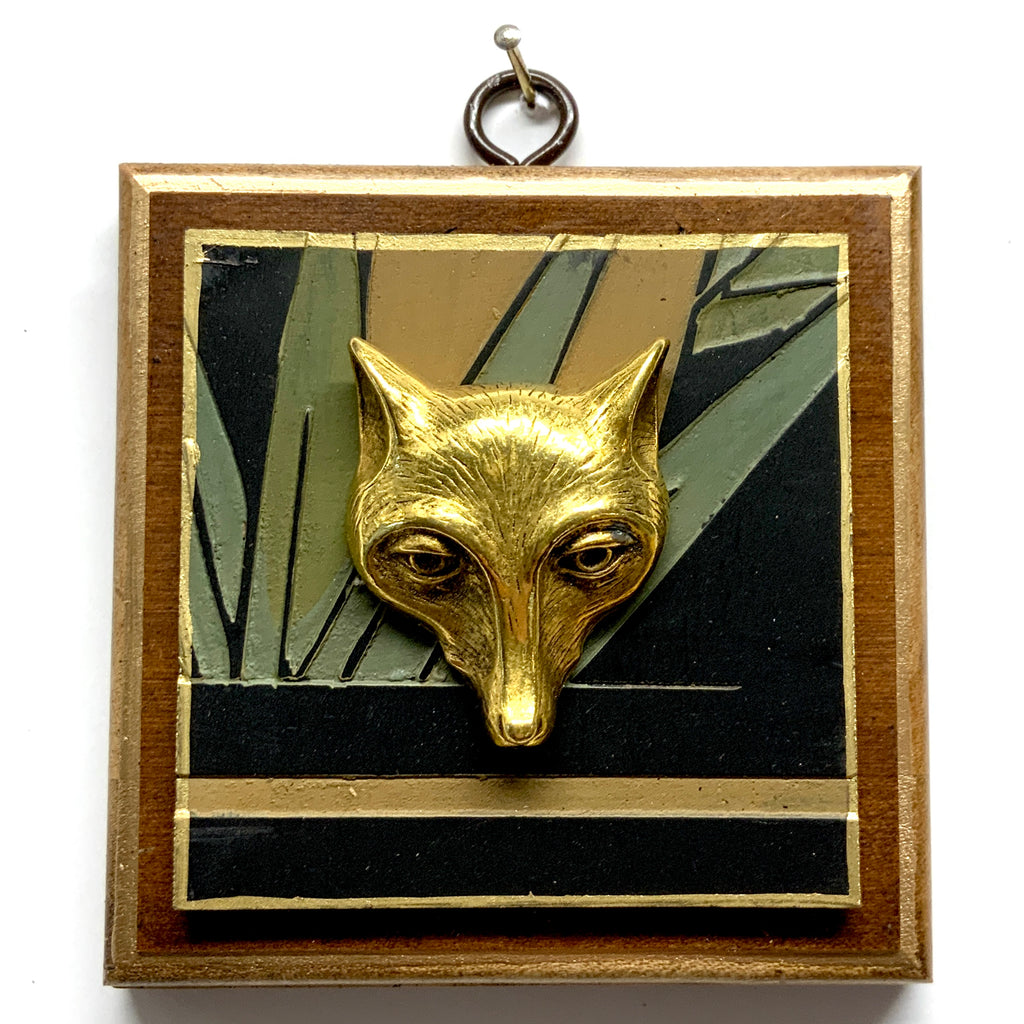 Wooden Frame with Fox on Coromandel (4