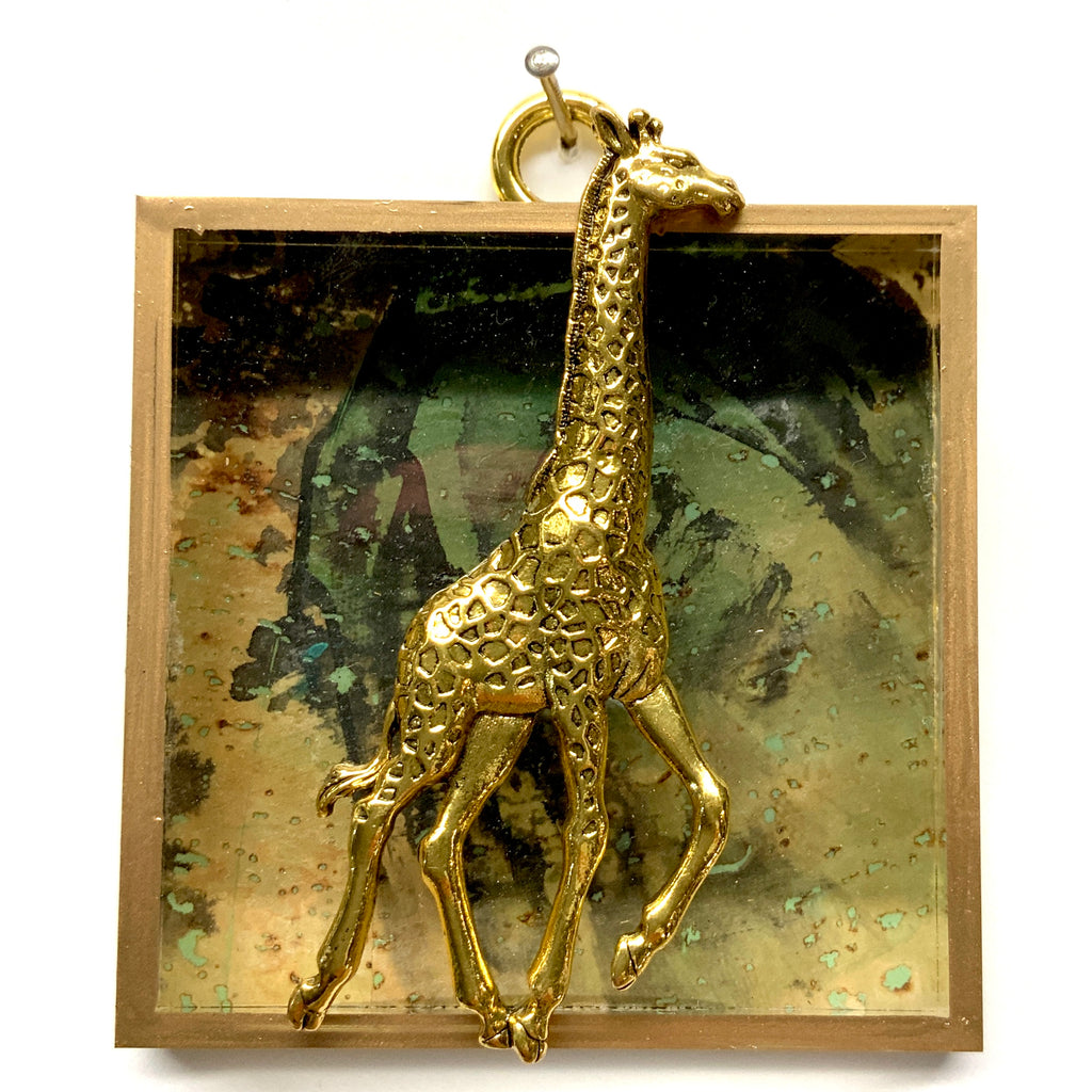 Acrylic Frame with Giraffe / Slight Imperfections (3
