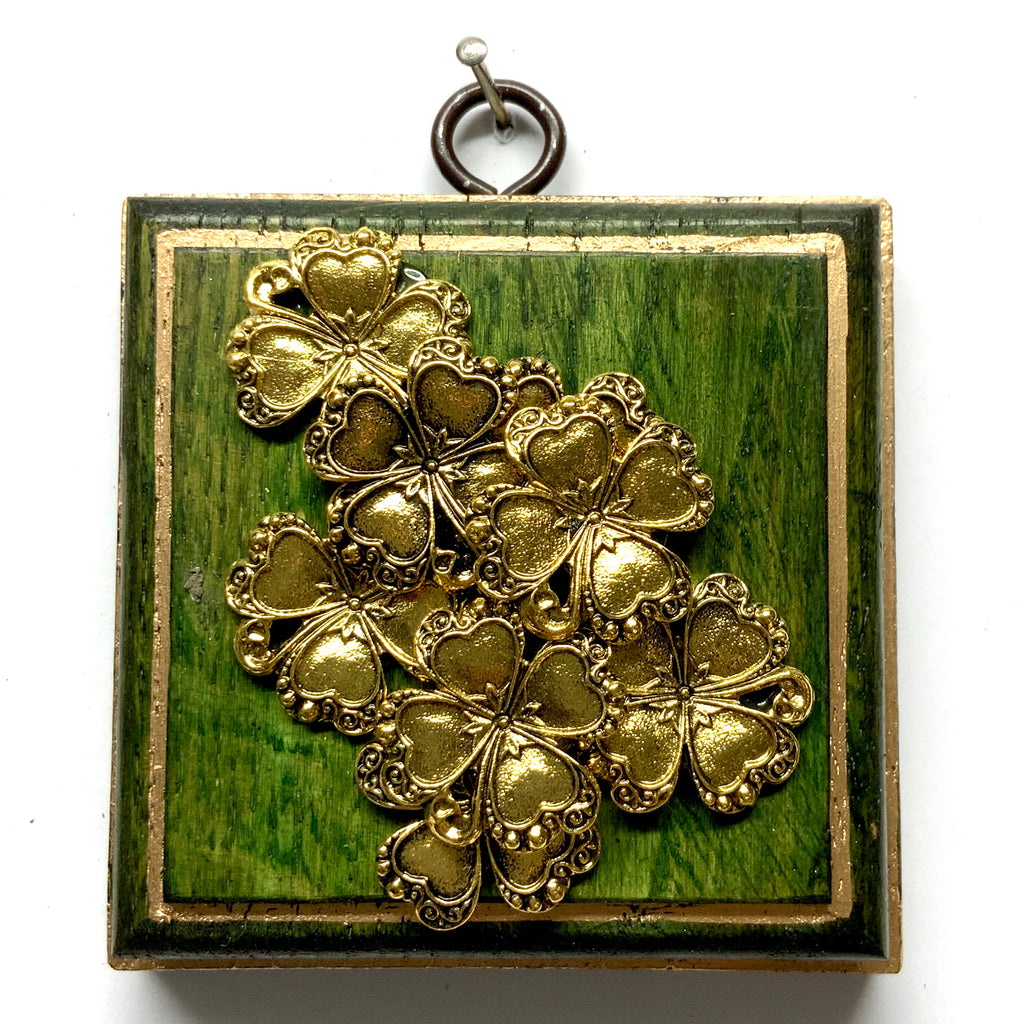 Painted Frame with Clover (3.25
