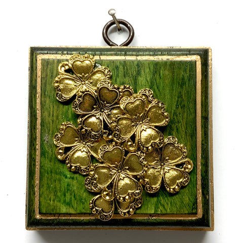 Painted Frame with Clover (3.25