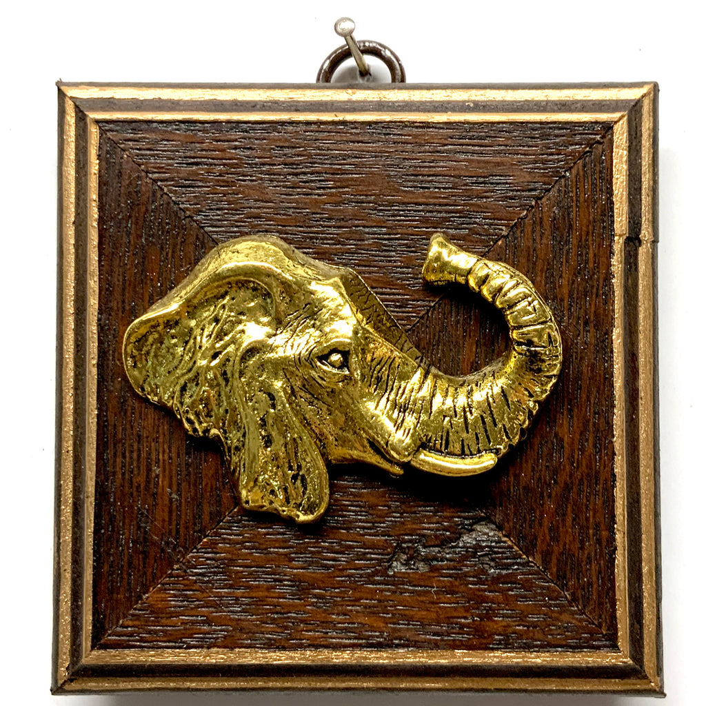 Wooden Frame with Elephant (3.75