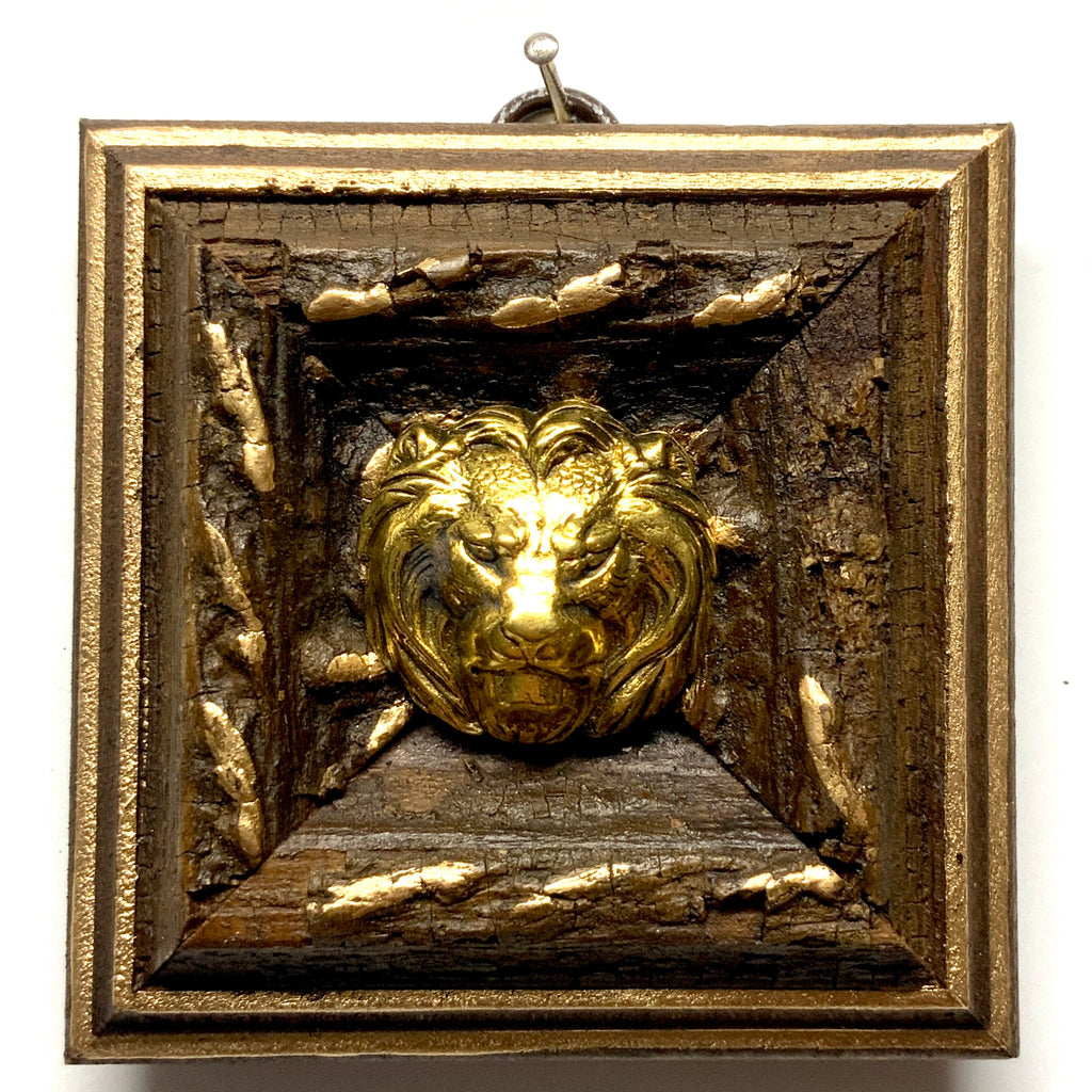 Wooden Frame with Lion (3.5