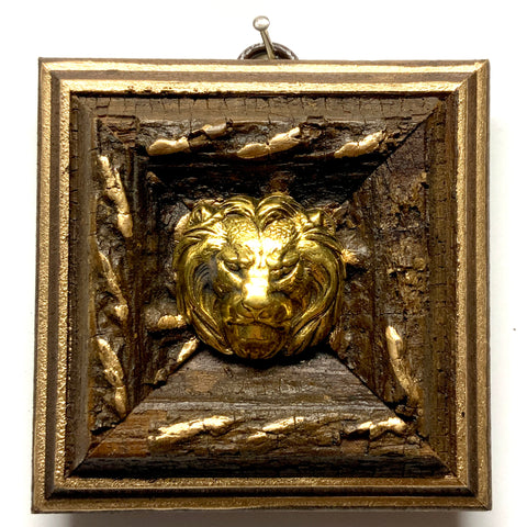 Wooden Frame with Lion (3.5