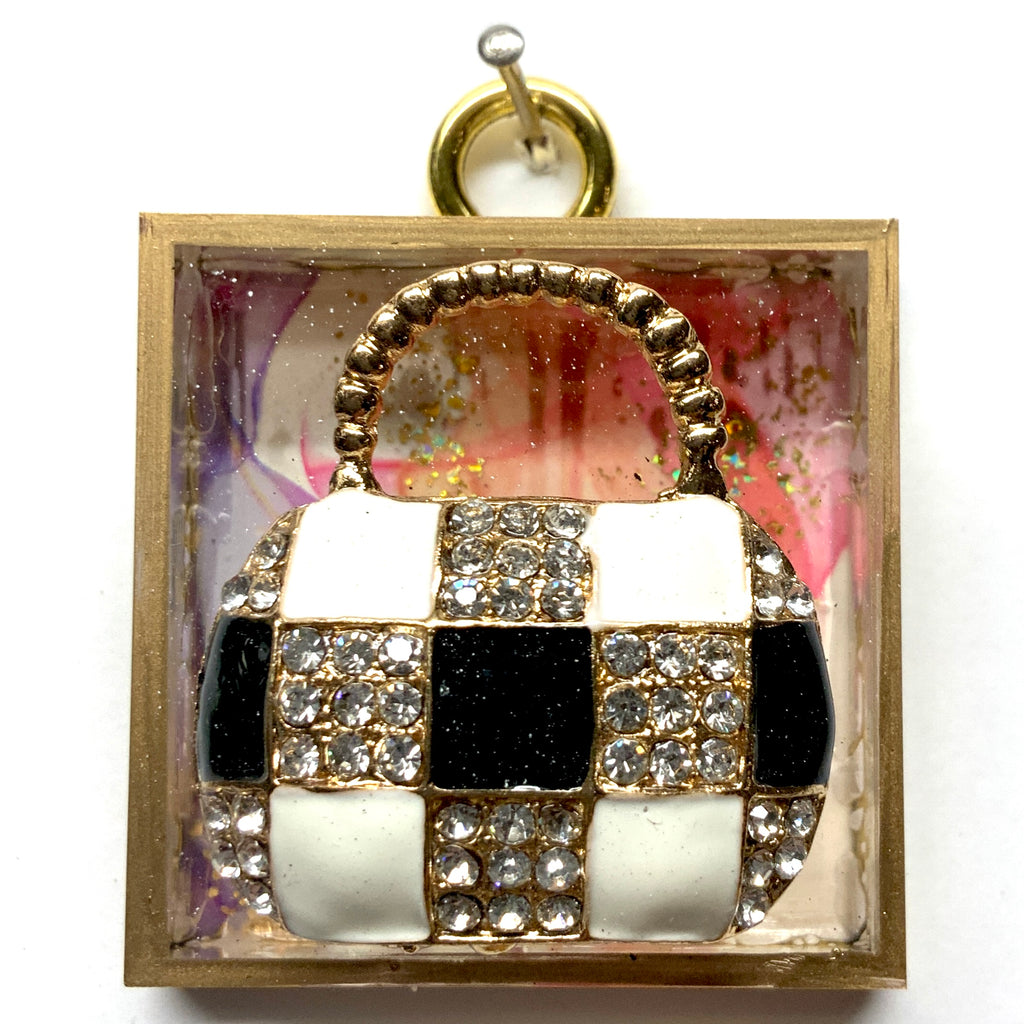 Acrylic Frame with Handbag / Slight Imperfections (2