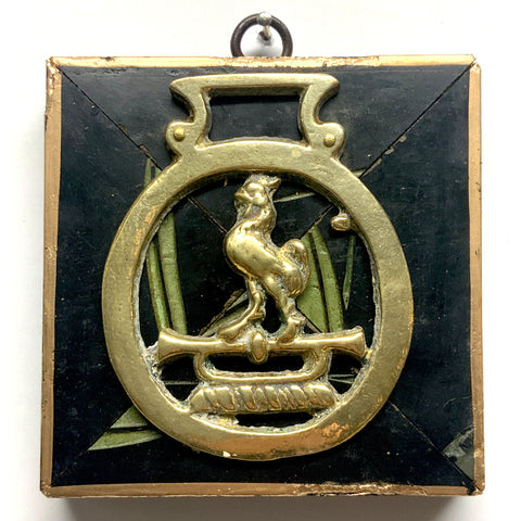 Coromandel Frame with Horse Brass (4