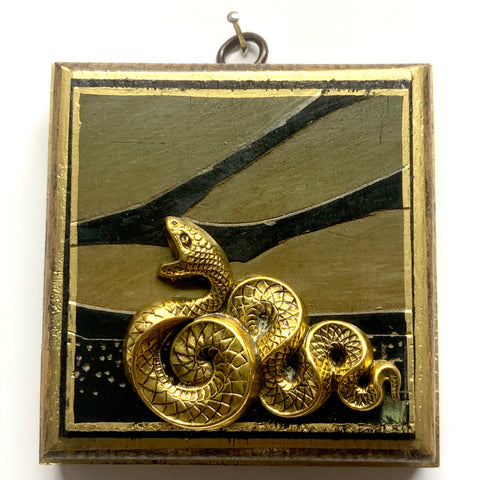 Bourbon Barrel Frame with Snake on Coromandel (4