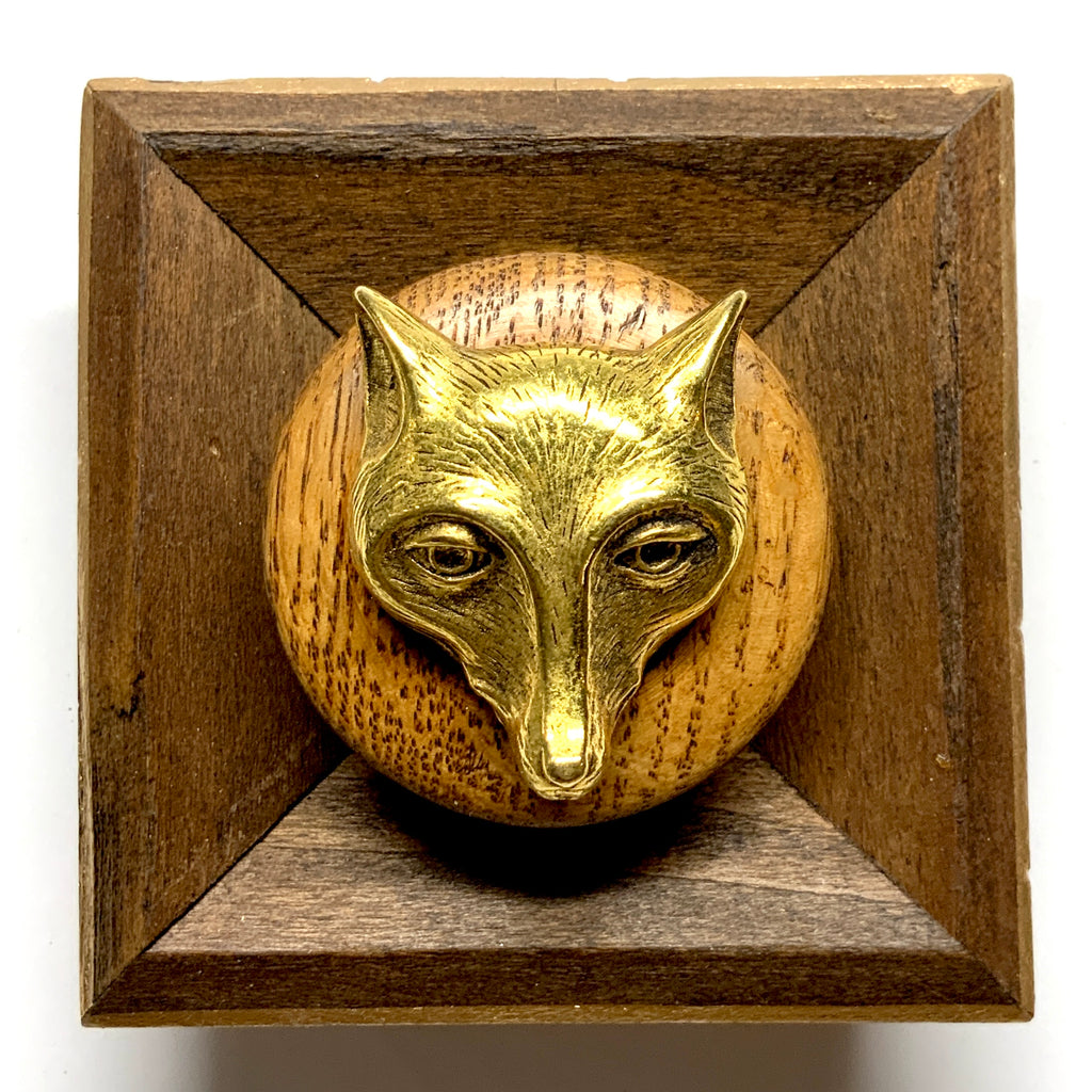 Wooden Frame with Fox (3.75