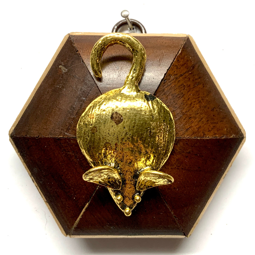 Wooden Frame with Mouse (3.75