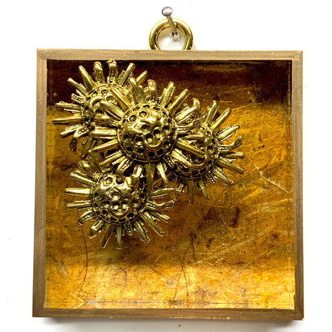 Acrylic Frame with Suns / Slight Imperfections (3