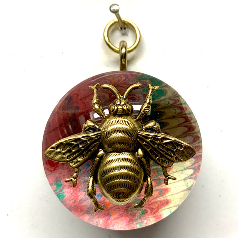 Acrylic Dome Frame with Grande Bee / Slight Imperfections (2