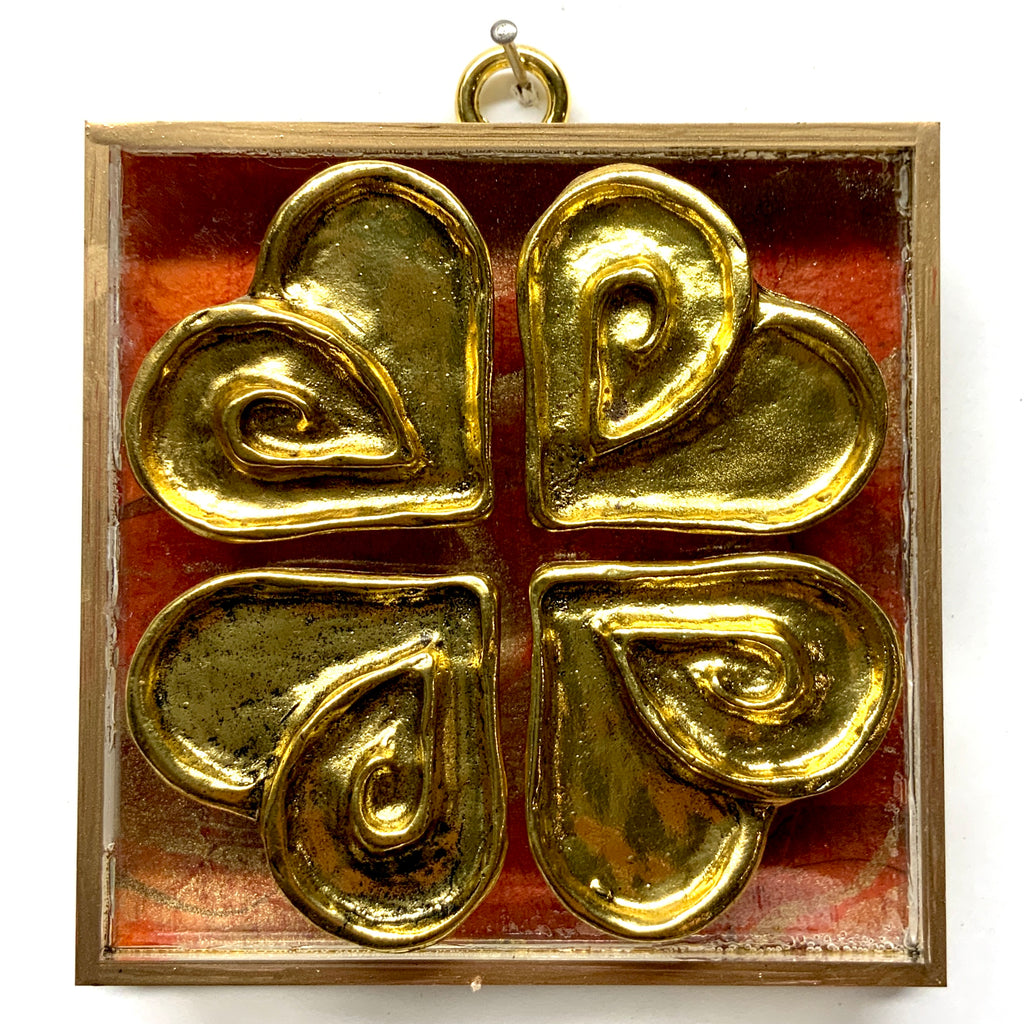 Acrylic Frame with Hearts / Slight Imperfections (4