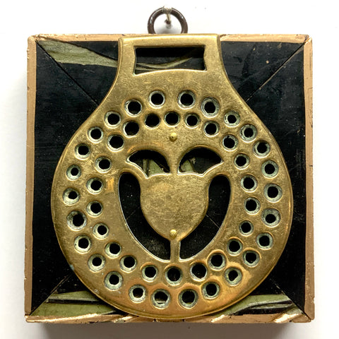 Coromandel Frame with Horse Brass (4