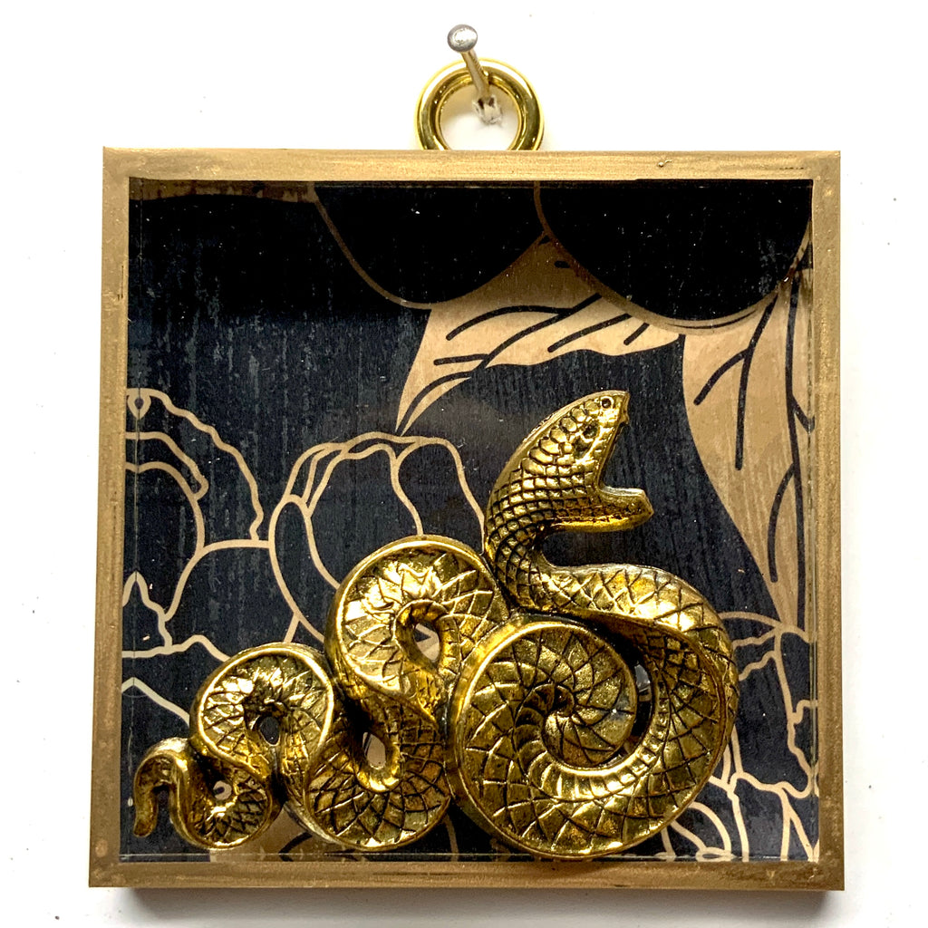Acrylic Frame with Snake / Slight Imperfections (3