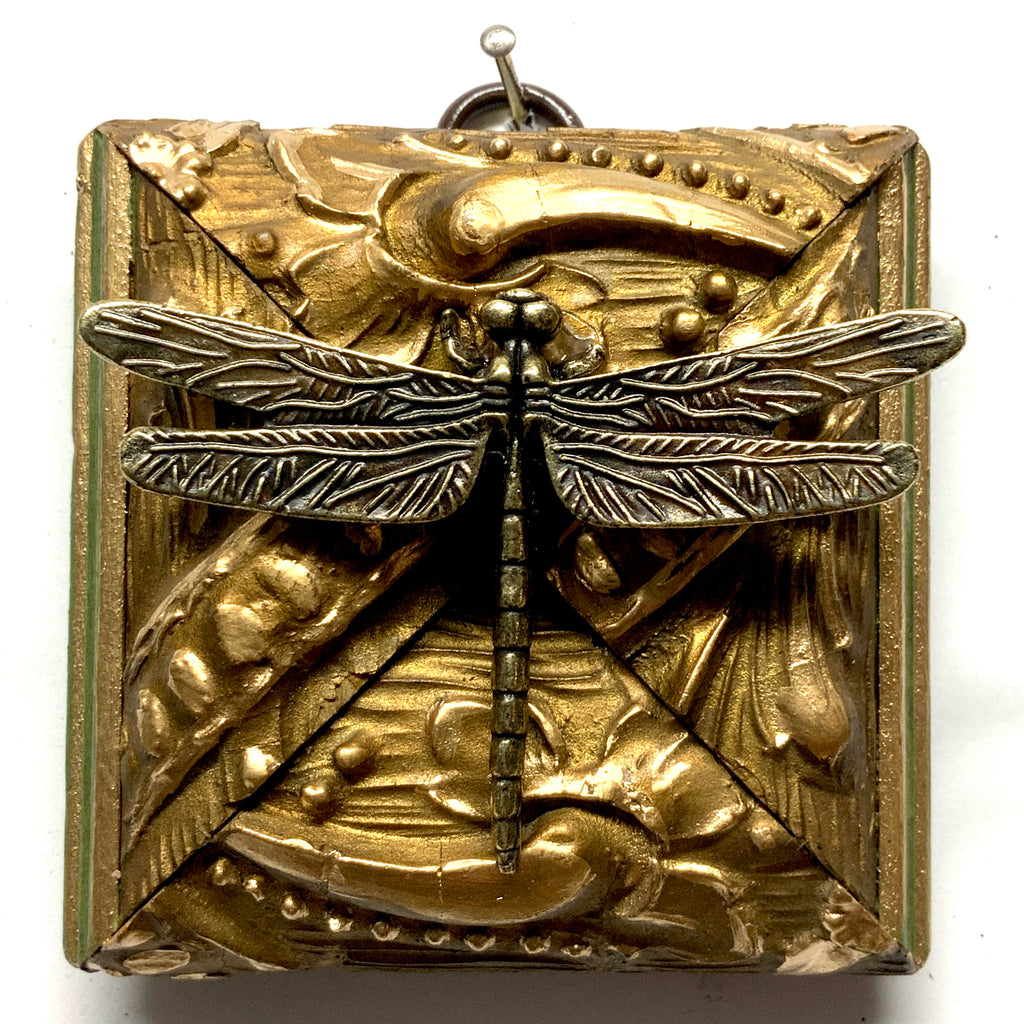 Gilt Frame with Dragonfly (3.25