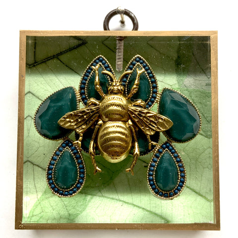 Acrylic Frame with Grande Bee on Brooch / Slight Imperfections (3
