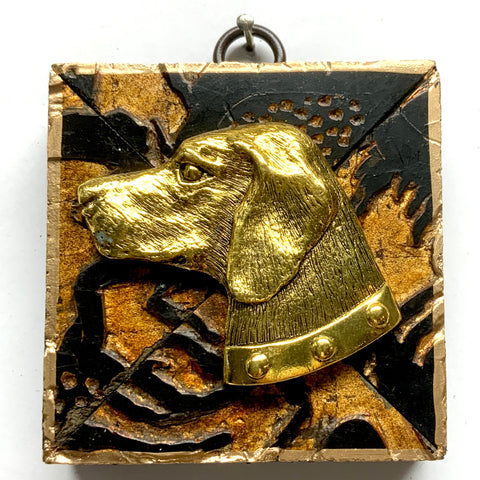 Coromandel Frame with Stately Dog (2.75