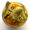 Ceramic Ball Frame with Butterflies / Slight Imperfections (3