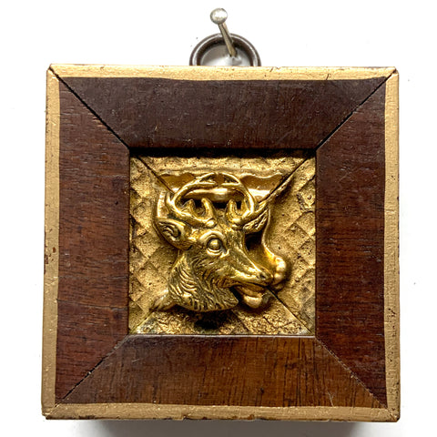 Wooden Frame with Stag (2.5