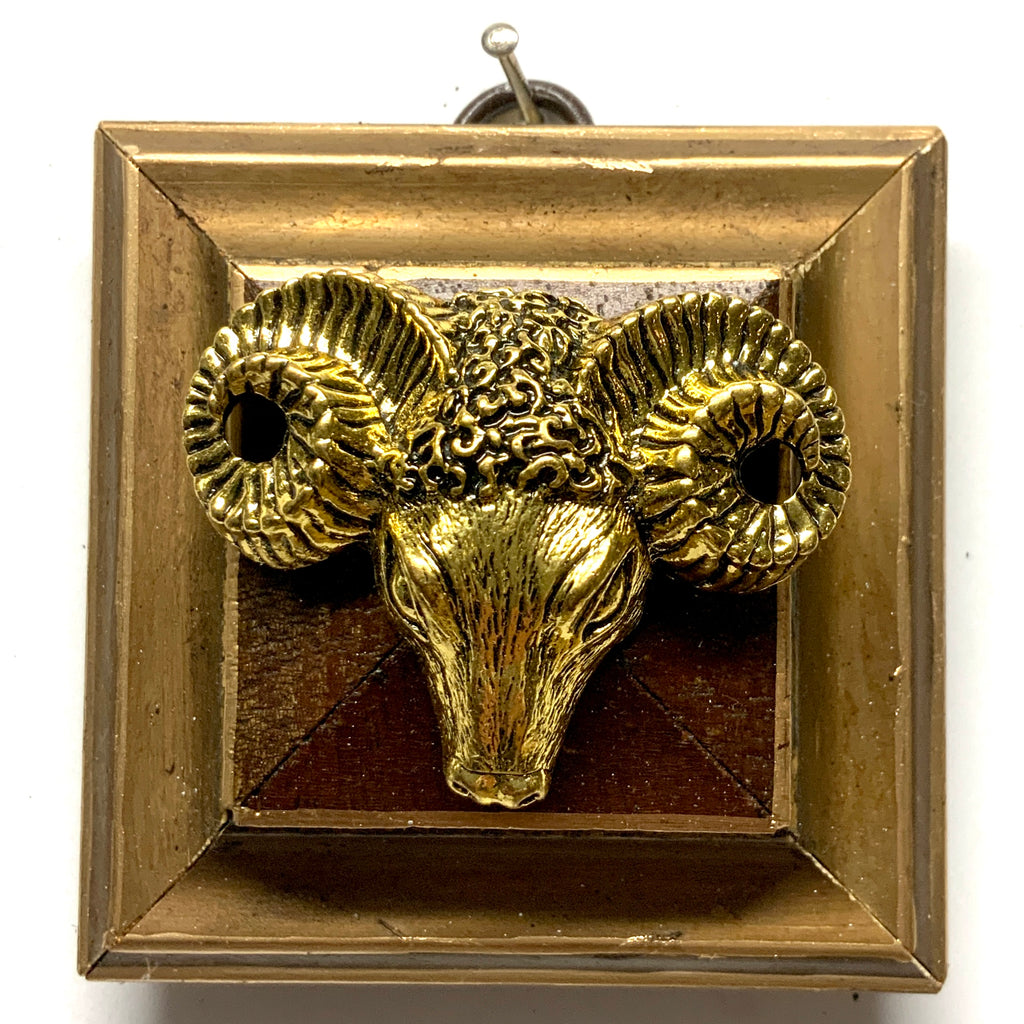 Gilt Frame with Ram (3
