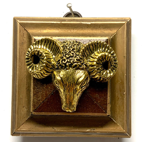 Gilt Frame with Ram (3
