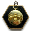 Modern Lacquered Frame with Deco Bee on Compass (3.75