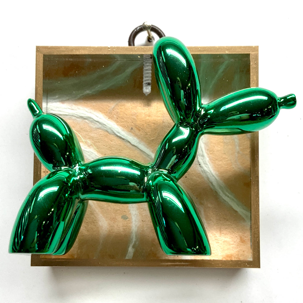 Acrylic Frame with Balloon Dog / Slight Imperfections (3