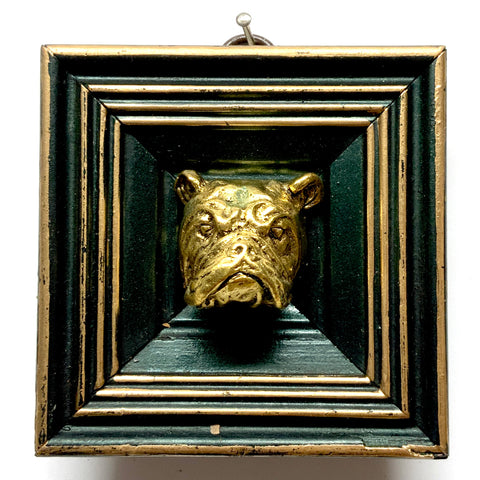 Painted Frame with Bulldog (3.25