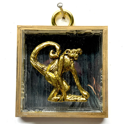 Acrylic Frame with Monkey / Slight Imperfections (2