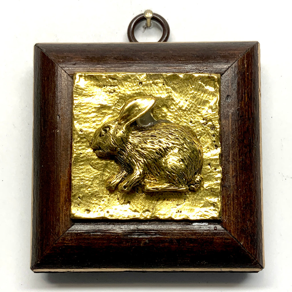 Wooden Frame with Bunny (3” wide)