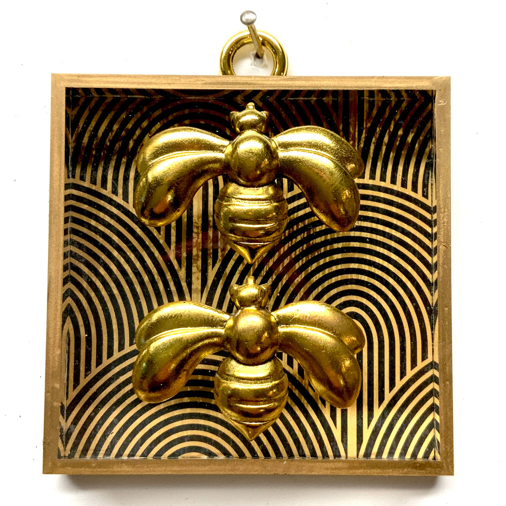 Acrylic Frame with Deco Bees / Slight Imperfections (3