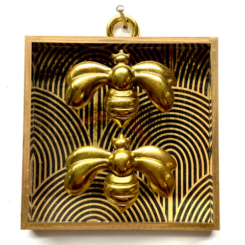 Acrylic Frame with Deco Bees / Slight Imperfections (3
