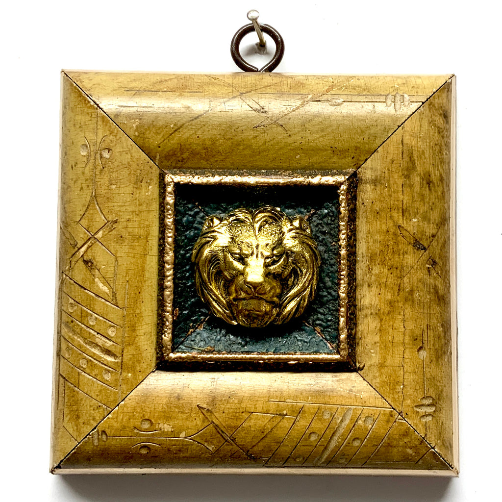 Wooden Frame with Lion (4.25