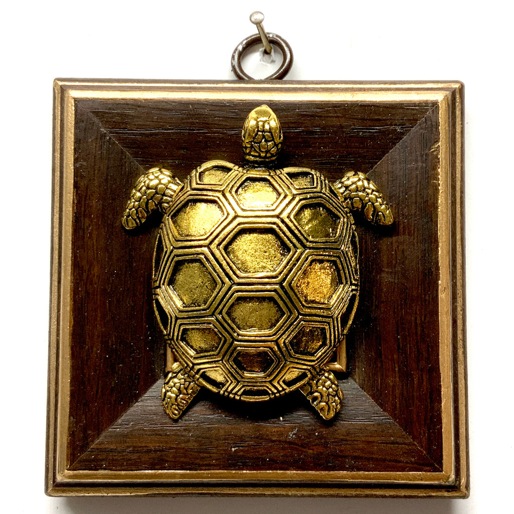 Wooden Frame with Turtle (3.75