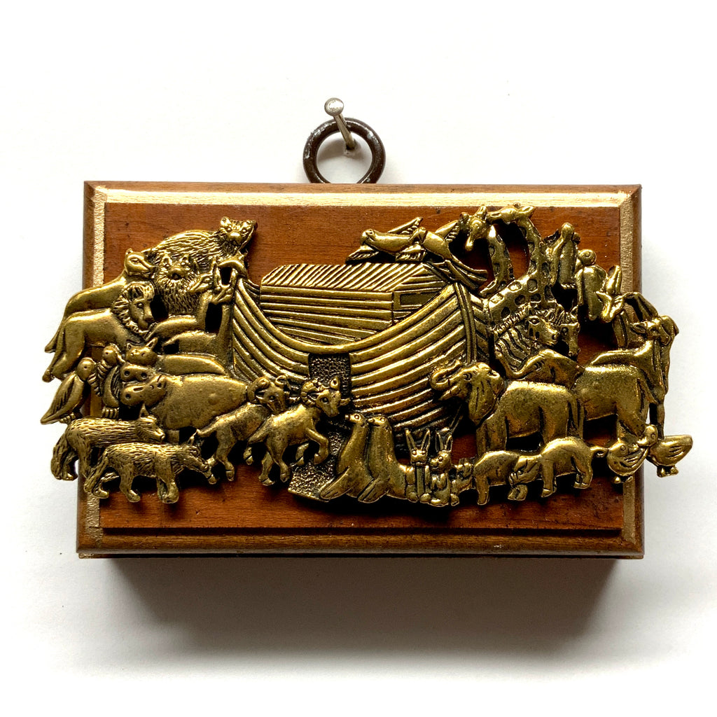 Wooden Frame with Noah's Ark (3.75