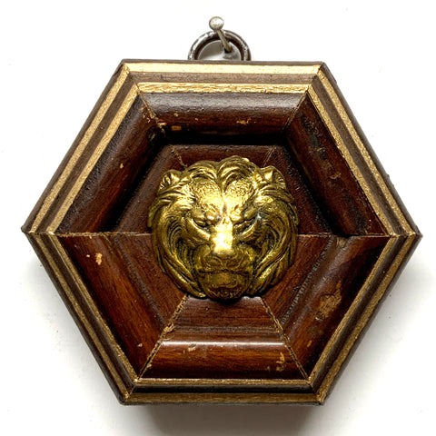 Wooden Frame with Lion (3.5