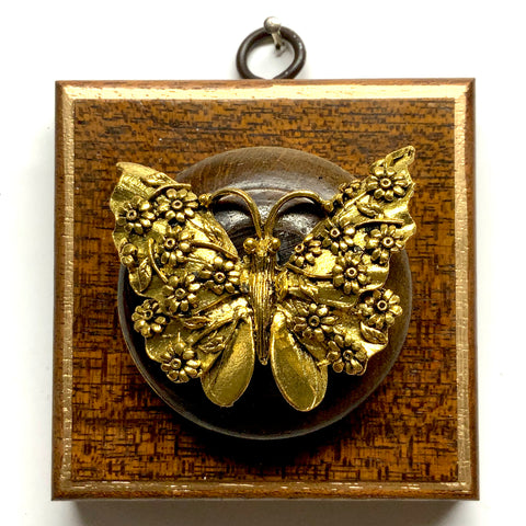 Wooden Frame with Butterfly (3.25