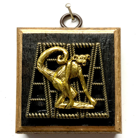 Bourbon Barrel Frame with Monkey (2.5