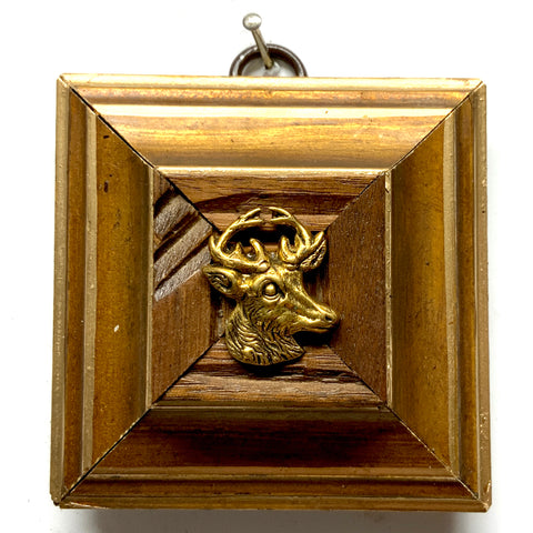 Gilt Frame with Stag (3