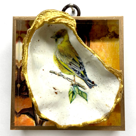 Acrylic Frame with Bird Oyster Shell / Slight Imperfections (3