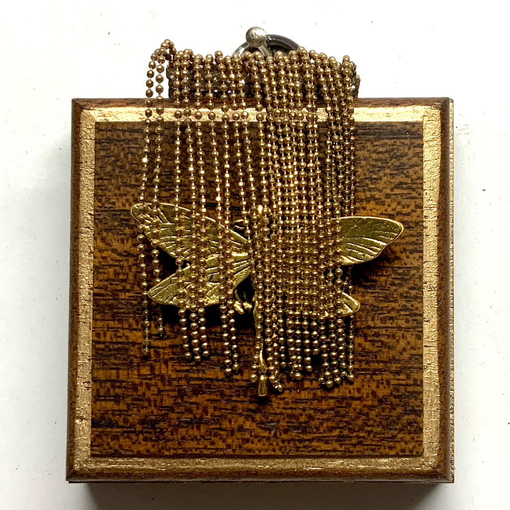 Wooden Frame with Dragonfly (2.5