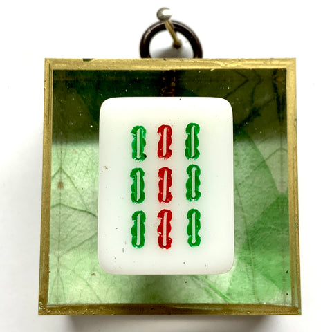 Acrylic Frame with Mahjong Tile / Slight Imperfections (2